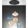 Fabas Luce 3725-49-363 - Chandelier on a string OLBIA 5xE27/40W/230V