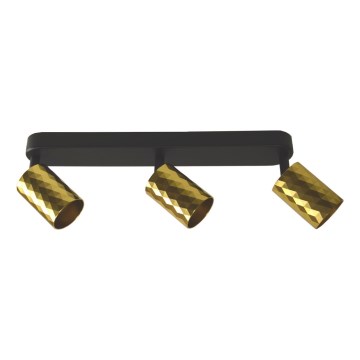 FAMA Spotlight 3xGU10/30W/230V, Gold/Black