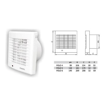 Fan POLO 5/S