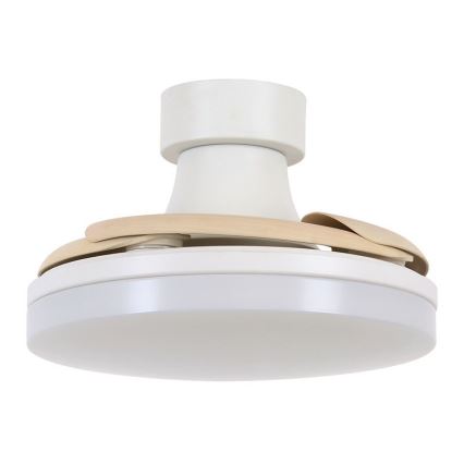 FANAWAY 210664 - LED Dimmable ceiling fan ORBIT LED/25W/230V beige/white + remote control