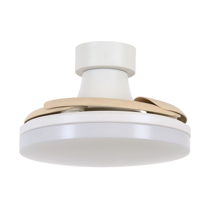 FANAWAY 210664 - LED Dimmable ceiling fan ORBIT LED/25W/230V beige/white + remote control