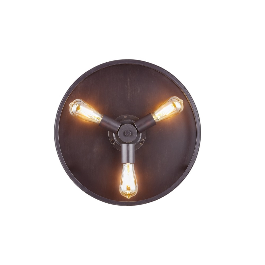 FANAWAY 212927 - LED Ceiling fan CLASSIC 3xE27/4W/230V black + remote control