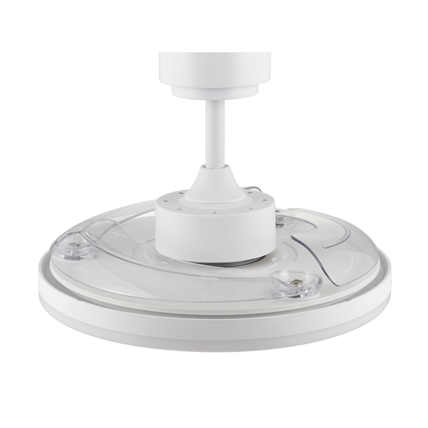 FANAWAY 21612949 - LED Dimmable ceiling fan STROLL LED/30W/230V 2700/3500/5000K d. 106 cm white/clear + remote control