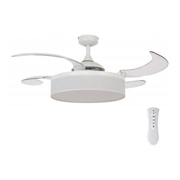 FANAWAY 511030 - LED Ceiling fan FRASER 3xE27/20W/230V white + remote control