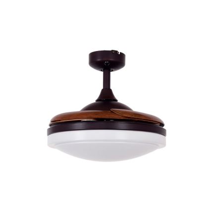Lucci Air 512120 - Ceiling fan FANAWAY EVORA 2xE27/15W/230V