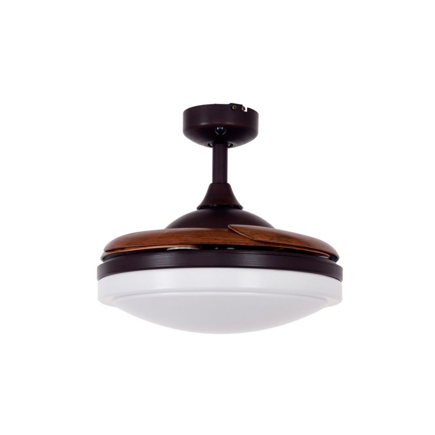 Lucci Air 512120 - Ceiling fan FANAWAY EVORA 2xE27/15W/230V