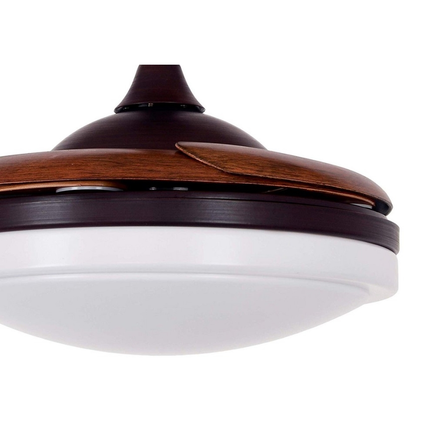 Lucci Air 512120 - Ceiling fan FANAWAY EVORA 2xE27/15W/230V