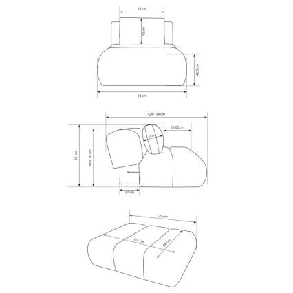 FANO Armchair, Brown