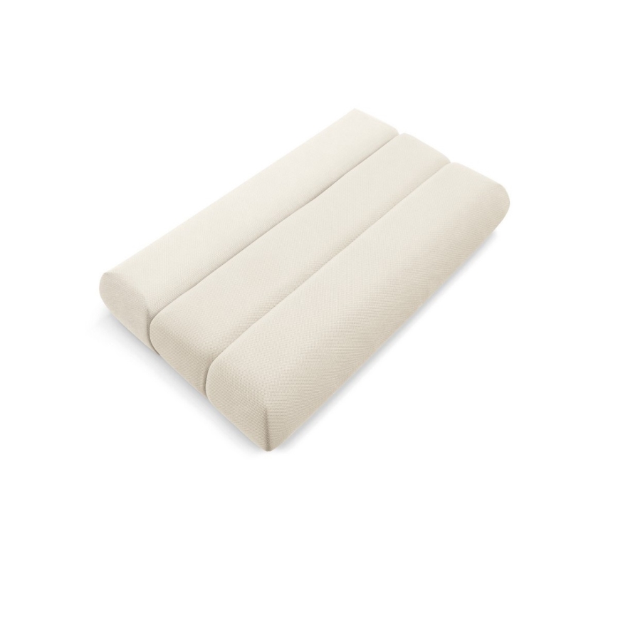FANO three-seater sofa bed, cream