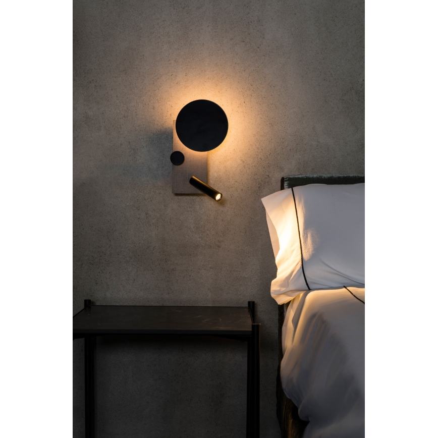 FARO 20066 - LED Dimmable wall small lamp KLEE LED/10W/230V + LED/3W left