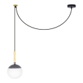 FARO 28210 - Chandelier on a string MINE 1xE27/40W/230V