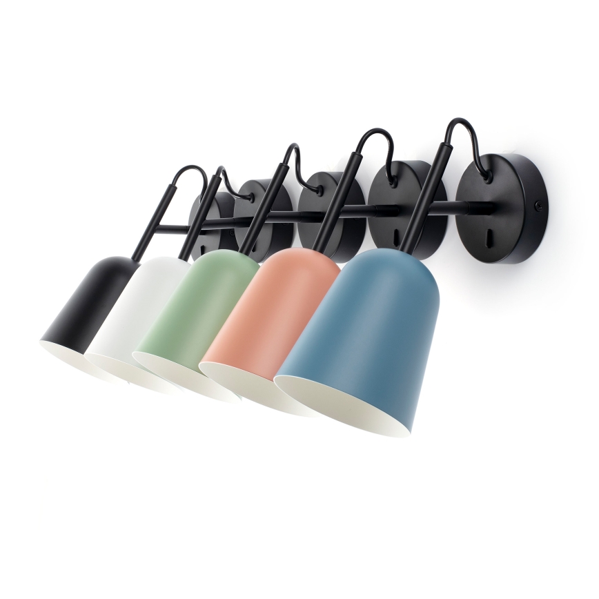 FARO 28259 - Wall lamp STUDIO 1xE14/8W/230V green/black