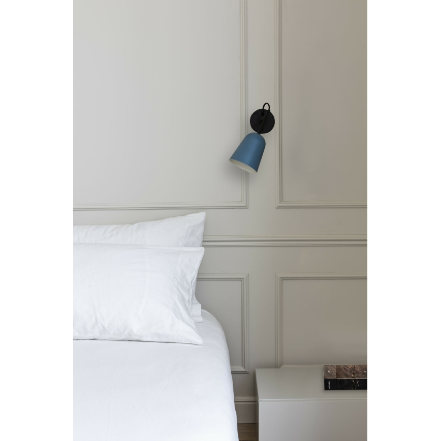 FARO 28274 - Wall lamp STUDIO 1xE14/8W/230V blue/black
