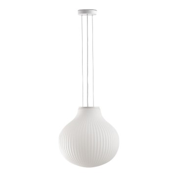 FARO 28301 - Chandelier on a string ISABELLE 1xE27/15W/230V d. 40 cm white