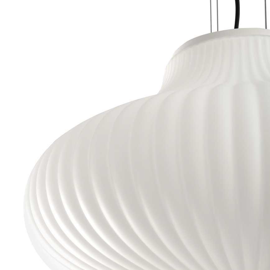 FARO 28301 - Chandelier on a string ISABELLE 1xE27/15W/230V d. 40 cm white