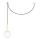 FARO 28375 - Chandelier on a string MINE 1xE27/40W/230V