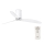FARO 32039- Ceiling fan MINI TUBE VENTIL clear d. 128 cm + remote control