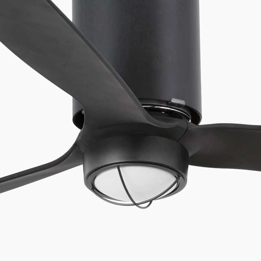 FARO 32043WP-10 - LED Ceiling fan MINI TUBE FAN M LED/16W/230V black d. 128 cm SMART + remote control