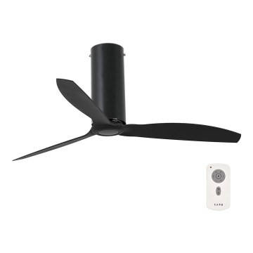 FARO 32060 - Ceiling fan TUBE FAN black + remote control
