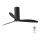 FARO 32060 - Ceiling fan TUBE FAN black + remote control