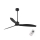 FARO 32100 - Ceiling fan JUST FAN d. 128 cm black + remote control