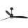 FARO 32100WT1N - JUST FAN M LED Dimmable Ceiling Fan, 16W, 230V, Ø 128 cm, Black, Wi‑Fi (Tuya) + Remote Control