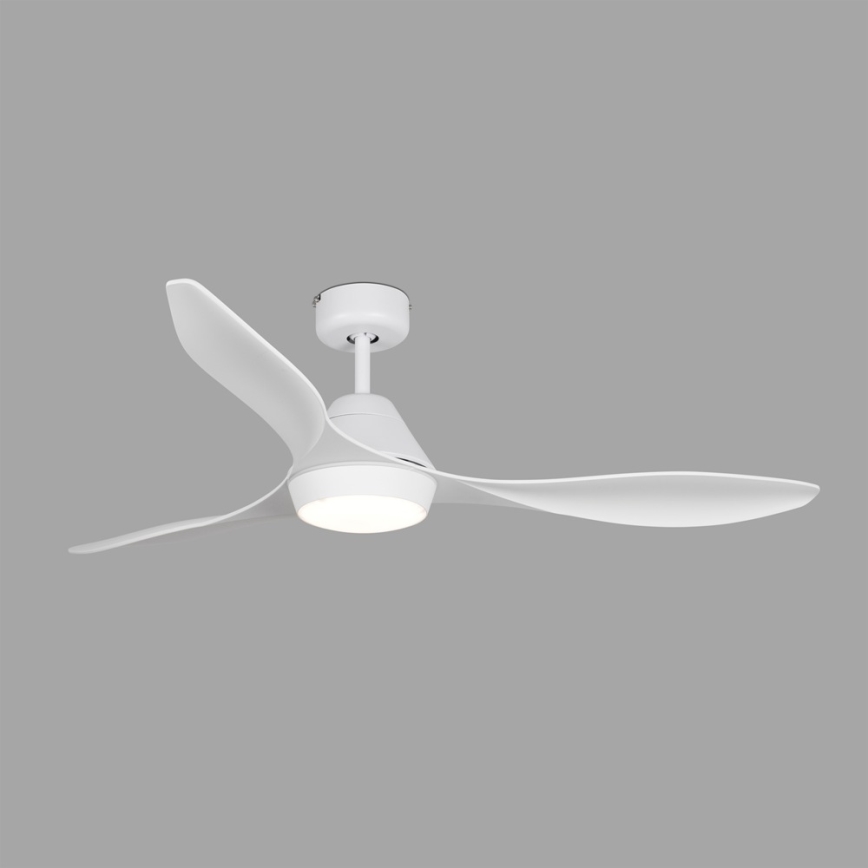 FARO 33346 - LED Ceiling fan POLARIS LED/18W/230V white d. 132 cm + remote control