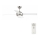FARO 33347 - Ceiling fan HONOLULU 1xG9/9W/230V