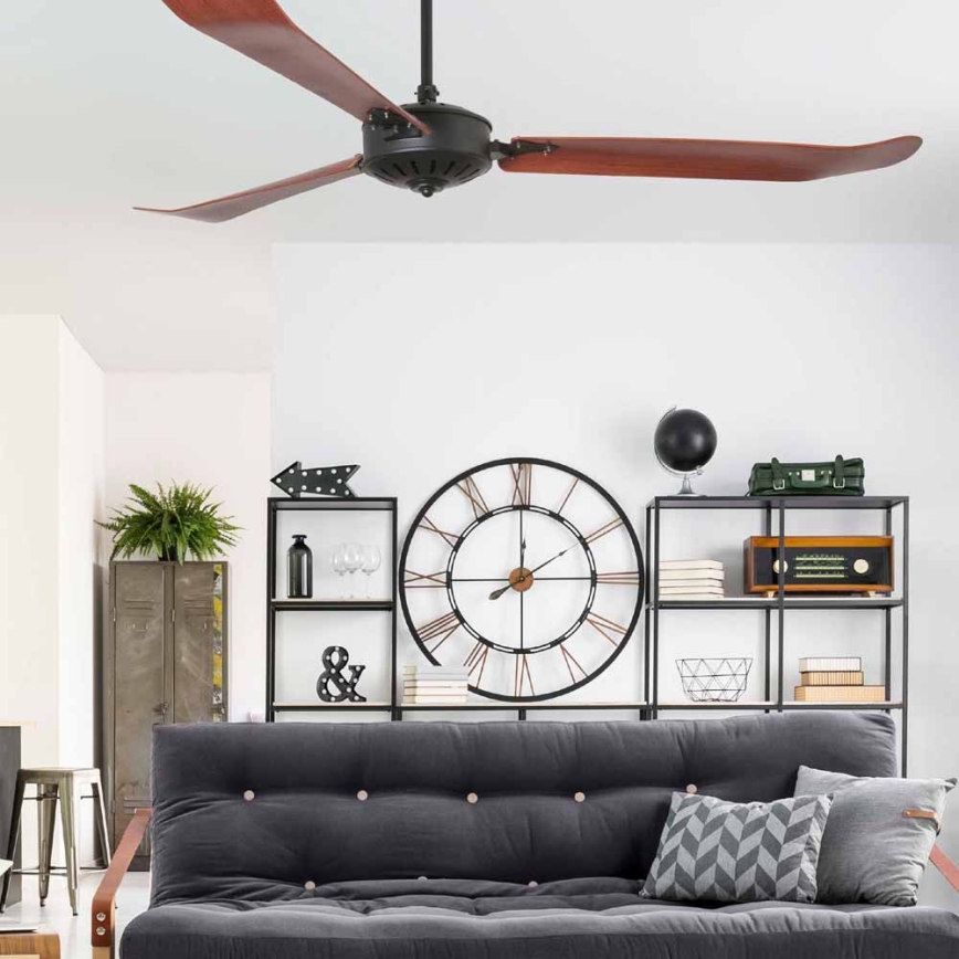 FARO 33349 - Ceiling fan AOBA d. 180 cm + remote control