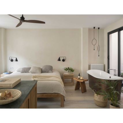 FARO 33395 - JUSTFAN ceiling fan Ø 128 cm + remote control