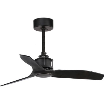 FARO 33424WT - Ceiling fan JUST FAN S Ø 81 cm black Wi-Fi Tuya + remote control