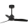 FARO 33424WT - Ceiling fan JUST FAN S Ø 81 cm black Wi-Fi Tuya + remote control