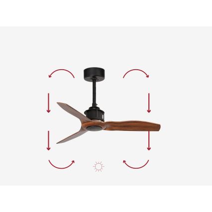 FARO 33425 - Ceiling fan JUST FAN d. 81 cm + remote control