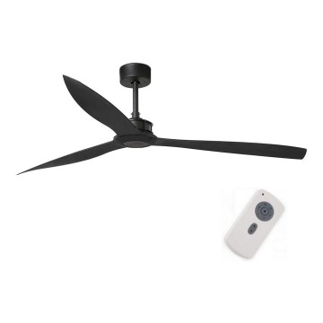 FARO 33432 - Ceiling fan JUST FAN XL d. 178 cm black + remote control