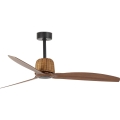FARO 33435WT - WEAVER M ceiling fan Ø 128 cm brown/black Tuya Wi-Fi + remote control