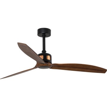 FARO 33451WT - Ceiling fan COPPER FAN M Ø 128 cm brown/black Tuya Wi-Fi + remote control