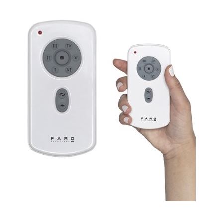 FARO 33461A - Ceiling fan ANDROS XL white d. 213 cm + remote control