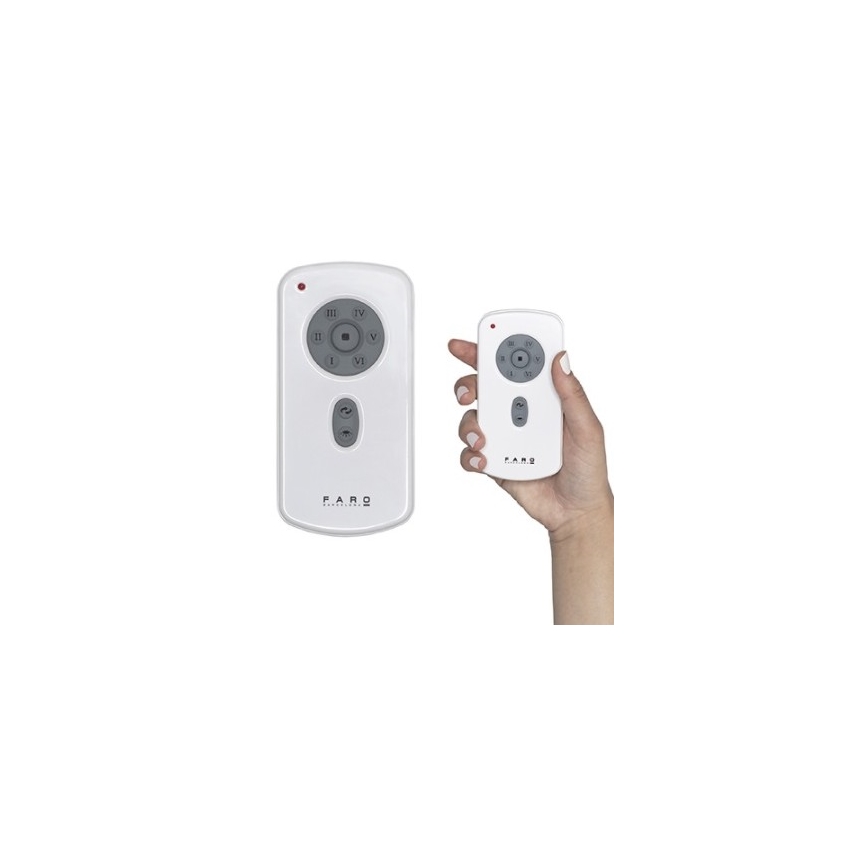 FARO 33461A - Ceiling fan ANDROS XL white d. 213 cm + remote control