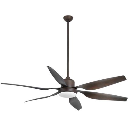 FARO 33466A - Ceiling fan TILOS 2xE27/15W/230V wenge + remote control