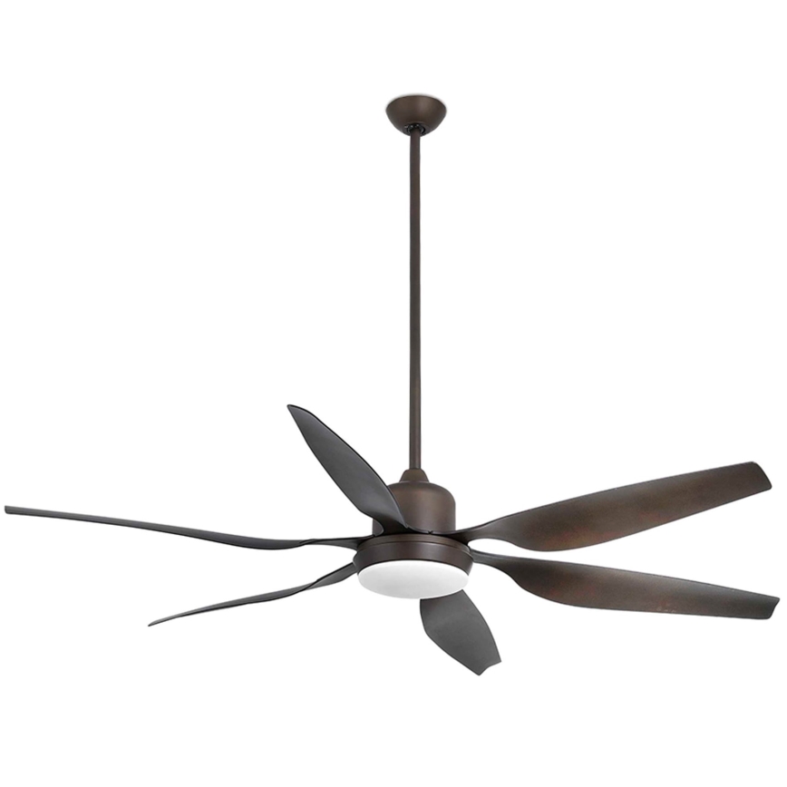 FARO 33466A - Ceiling fan TILOS 2xE27/15W/230V wenge + remote control