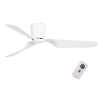 FARO 33471N - Ceiling fan PEMBA white + remote control