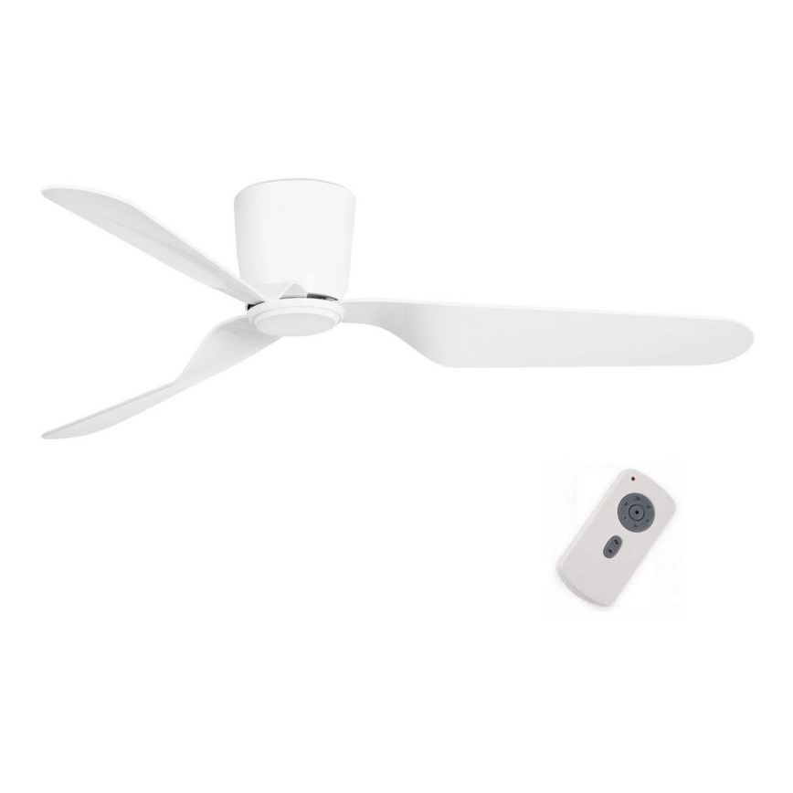 FARO 33471N - Ceiling fan PEMBA white + remote control