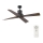 FARO 33481 - Ceiling fan WINCHE with a remote control IP44