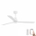 FARO 33487WP - Ceiling fan NASSAU M white d. 128 cm SMART + remote control