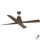 FARO 33490 - Ceiling fan TYPHOON IP44 brown + remote control