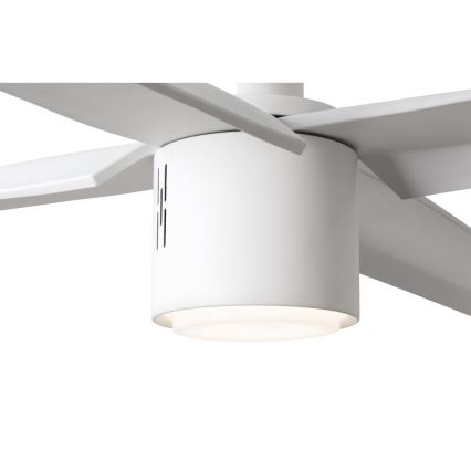 FARO 33494 - LED Dimmable ceiling fan ATTOS LED/20W/230V white + remote control