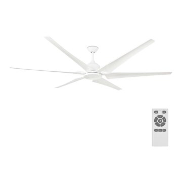 FARO 33512 - Ceiling fan CIES white + remote control
