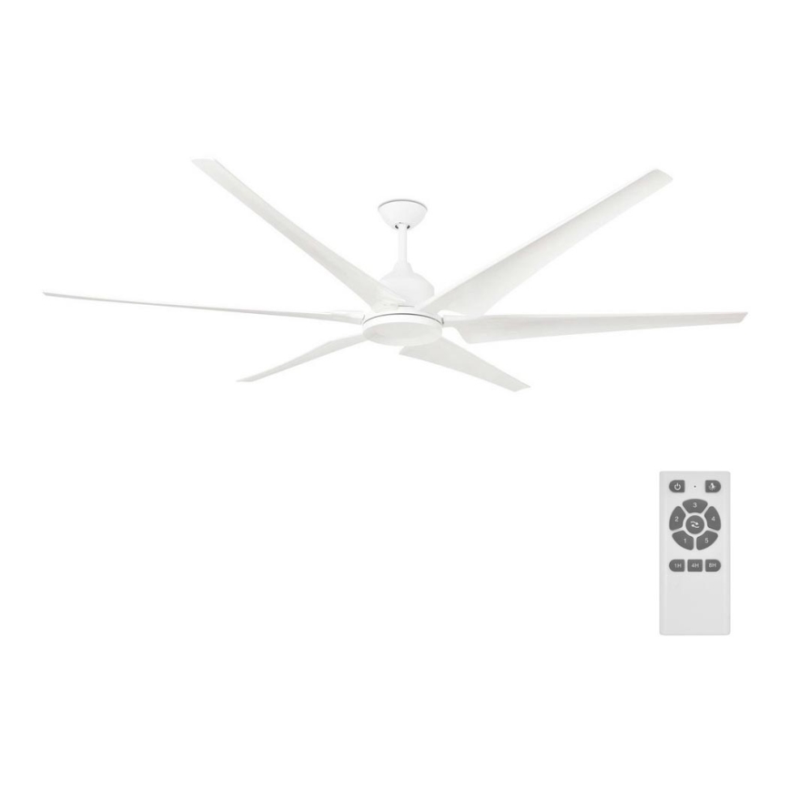 FARO 33512 - Ceiling fan CIES white + remote control