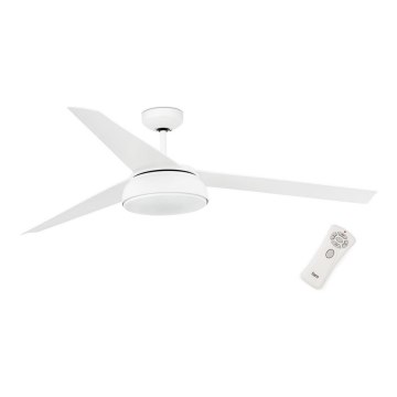 FARO 33549 - LED Dimmable ceiling fan VULCANO LED/25W/230V white d. 152 cm + remote control