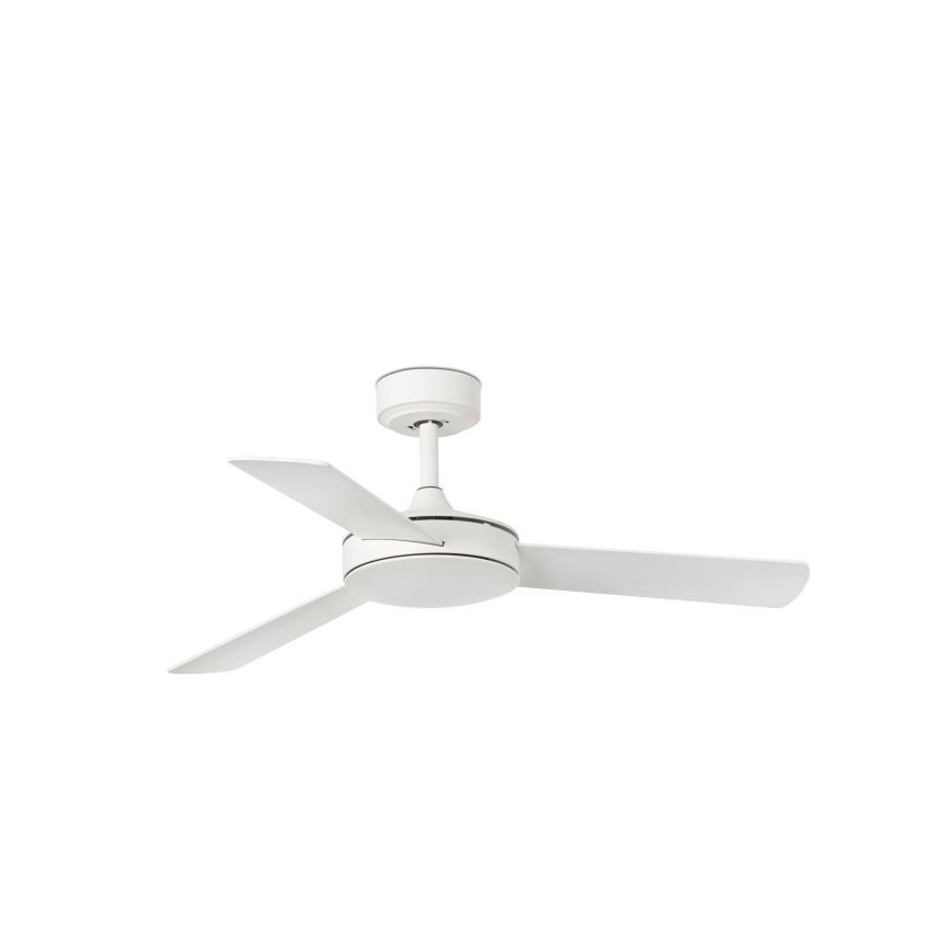 FARO 33603DCWT - Ceiling fan MINI MALLORCA S brown/white d. 106 cm Wi-Fi Tuya + remote control